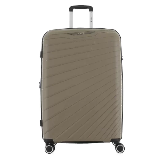 Set 3 Βαλιτσών από Πολυπροπυλένιο με Επέκταση 55εκ.+68εκ.+76εκ RCM 585-SET Μπεζ