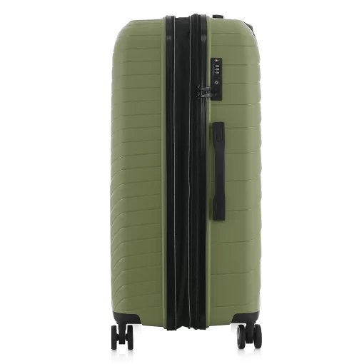 Set 3 Βαλιτσών από Πολυπροπυλένιο με Επέκταση 55εκ.+68εκ.+76εκ RCM 585-SET Πράσινο