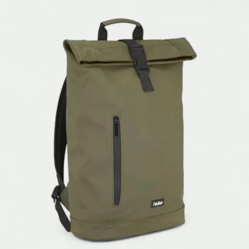 Paulter Σακίδιο Πλάτης Rolltop Laptop Large 15,6″ 6001-L Λαδί