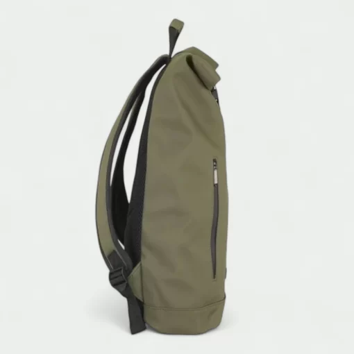 Paulter Σακίδιο Πλάτης Rolltop Laptop Large 15,6″ 6001-L Λαδί