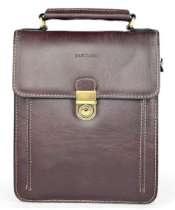 Τσάντα Ώμου με Καπάκι Bartuggi 718-12091 Καφέ