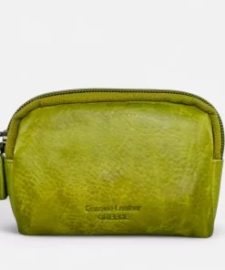 Δερμάτινη Κλειδοθήκη Calfnero 8023W Λάιμ