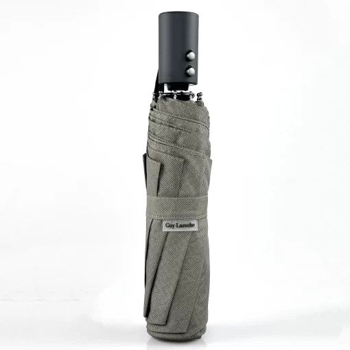 Guy Laroche Ομπρέλα Βροχής Open/Close Αυτόματη Σπαστή 8152-04 Καφέ