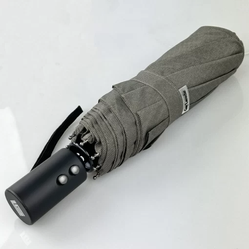 Guy Laroche Ομπρέλα Βροχής Open/Close Αυτόματη Σπαστή 8152-04 Καφέ