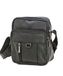 Δερμάτινη Τσάντα ώμου Bartuggi 83-718-110603-BLACK