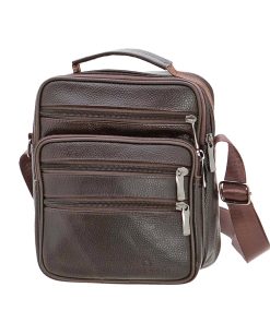 Δερμάτινη Τσάντα ώμου Bartuggi 83-718-110635-BROWN