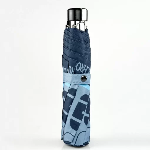 Guy Laroche Γυναικεία Ομπρέλα Βροχής Αυτόματη Σπαστή 8398-01 Μαύρο