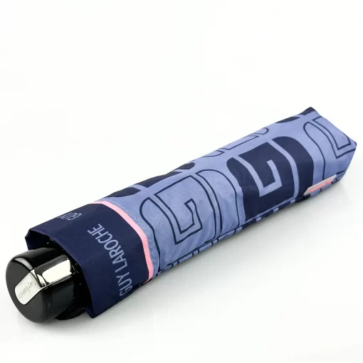 Guy Laroche Γυναικεία Ομπρέλα Βροχής Αυτόματη Σπαστή 8398-03 Μπλε