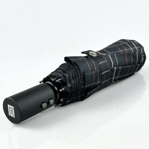 Guy Laroche Ομπρέλα Βροχής Open/Close Αυτόματη Σπαστή 8419-01 Μαύρο