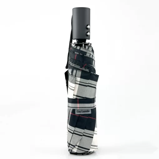 Guy Laroche Ομπρέλα Βροχής Open/Close Αυτόματη Σπαστή 8419-02 Γκρι