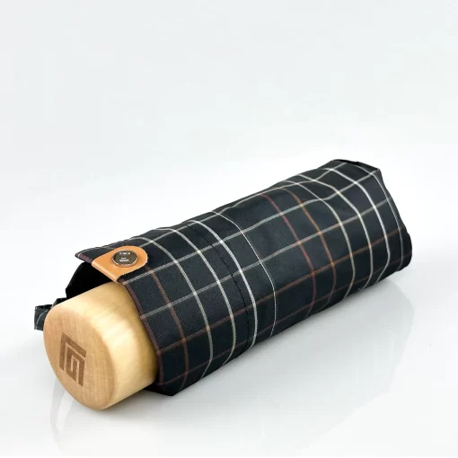 Guy Laroche Ομπρέλα Βροχής Χειροκίνητη Σπαστή 8420-01 Μαύρο