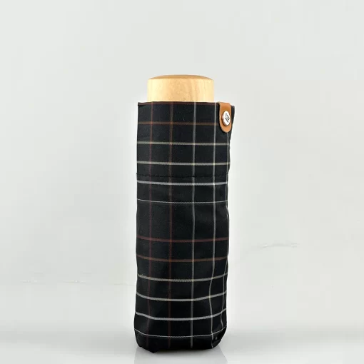 Guy Laroche Ομπρέλα Βροχής Χειροκίνητη Σπαστή 8420-01 Μαύρο