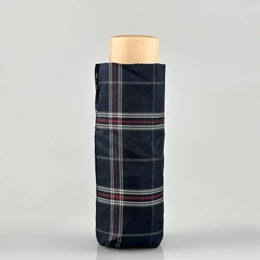 Guy Laroche Ομπρέλα Βροχής Χειροκίνητη Σπαστή 8420-03 Μπλε