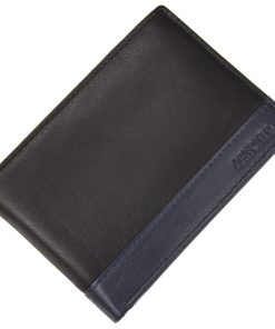 Δερμάτινο Αντρικό Πορτοφόλι Armonto 8501-Μαύρο