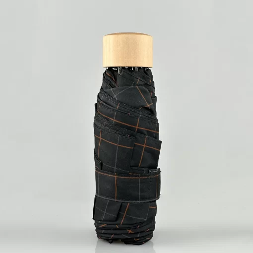 Guy Laroche Ομπρέλα Βροχής Χειροκίνητη Σπαστή 8505-05 Μαύρο