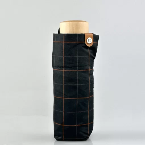 Guy Laroche Ομπρέλα Βροχής Χειροκίνητη Σπαστή 8505-05 Μαύρο