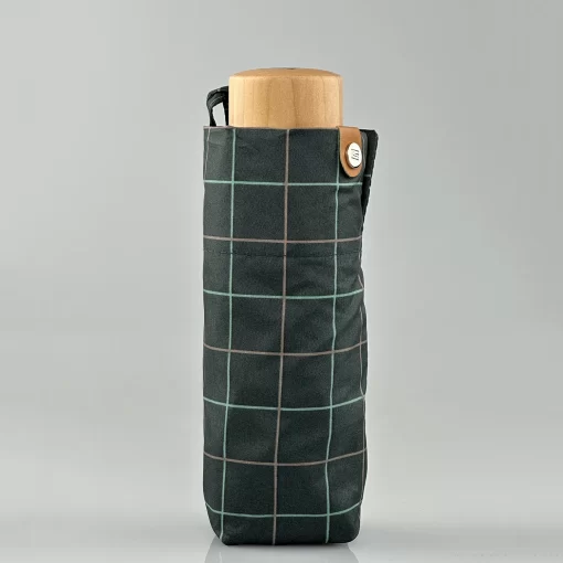 Guy Laroche Ομπρέλα Βροχής Χειροκίνητη Σπαστή 8505-06 Γκρι