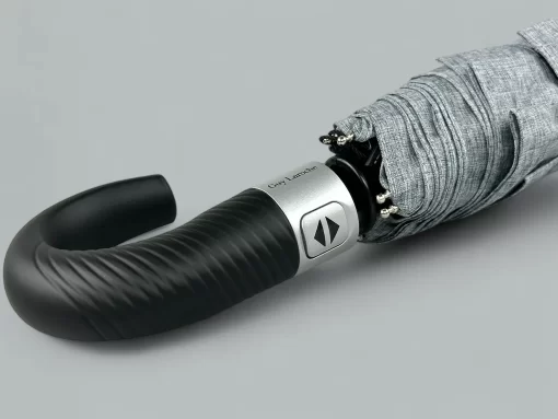 Guy Laroche Ομπρέλα Βροχής Open/Close Αυτόματη Σπαστή 8509-02 Γκρι Σκούρο