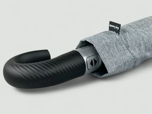 Guy Laroche Ομπρέλα Βροχής Open/Close Αυτόματη Σπαστή 8509-02 Γκρι Σκούρο