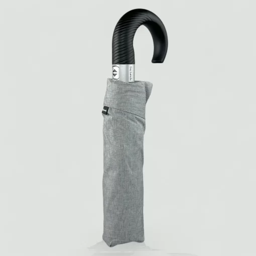 Guy Laroche Ομπρέλα Βροχής Open/Close Αυτόματη Σπαστή 8509-07 Γκρι Ανοιχτό