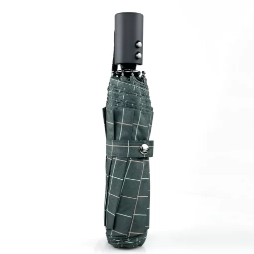 Guy Laroche Ομπρέλα Βροχής Open/Close Αυτόματη Σπαστή 8515-05 Γκρι