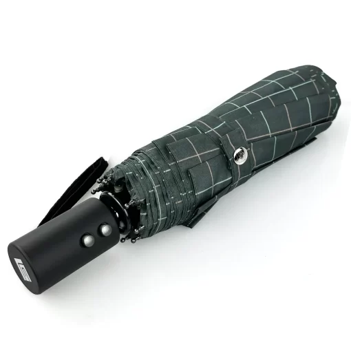 Guy Laroche Ομπρέλα Βροχής Open/Close Αυτόματη Σπαστή 8515-05 Γκρι