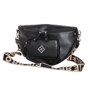 Γυναικεία Τσάντα Στήθους Pierro Accessories Μαύρο 90632LR01