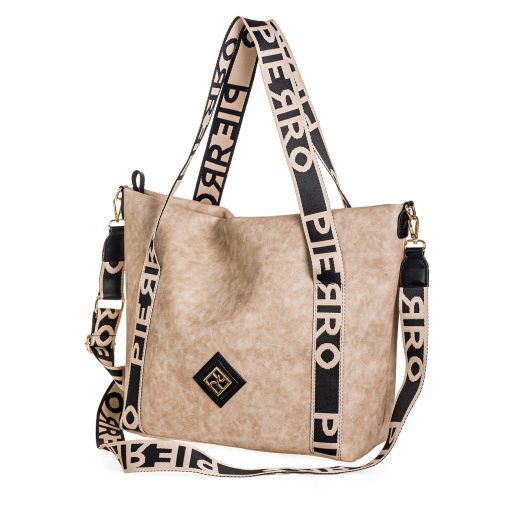 Γυναικεία Τσάντα Pierro Accessories Μόκα 90674LR04