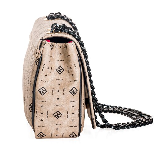 Τσάντα Ώμου Pierro Accessories Πούρου με Αλυσίδα 90799PM04