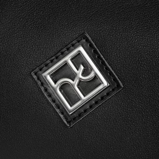 Γυναικεία Τσάντα Χειρός / Χιαστί με Καπάκι Pierro Accessories 90812LR01 Μαύρο