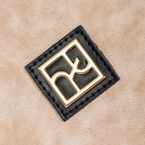 Γυναικεία Τσάντα Χιαστί Pierro Accessories Μόκα 90877LR04