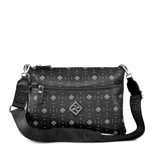 Γυναικεία Τσάντα Χιαστί Pierro Accessories 90881PM01 Μαύρο