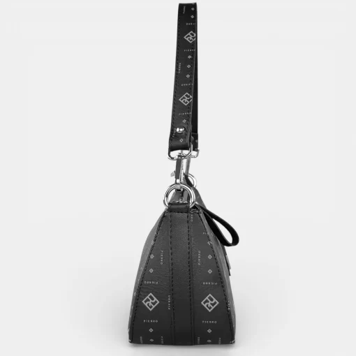 Γυναικεία Τσάντα Ώμου Χιαστί Pierro Accessories 90882PM01 Μαύρη