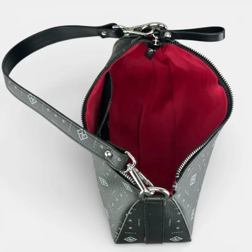 Γυναικεία Τσάντα Ώμου Χιαστί Pierro Accessories 90882PM01 Μαύρη