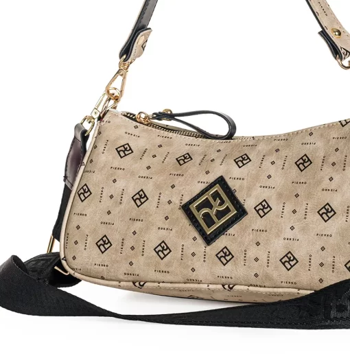Γυναικεία Τσάντα Ώμου / Χιαστί Pierro Accessories 90882PM04 Πούρου