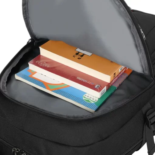 Σακίδιο Πλάτης Ύφασμα RCM 929-011 Μαύρο