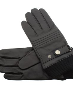 Γάντια δέρμα Guy Laroche 98952-Μαυρο