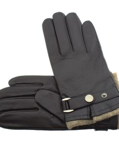 Γάντια δέρμα Guy Laroche 98954-Μαυρο