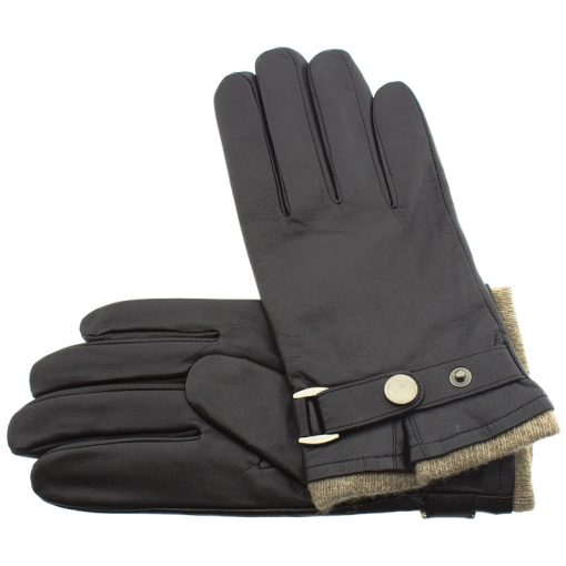 Γάντια δέρμα Guy Laroche 98954-Μαυρο