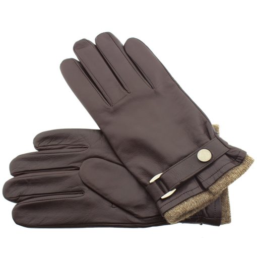 Γάντια δέρμα Guy Laroche 98954-Καφε