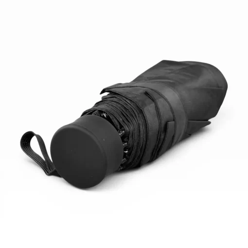 Ομπρέλα Ultra Mini χειροκίνητη σπαστή A5550-01 Μαύρη