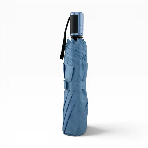 Ομπρέλα Βροχής αυτόματη σπαστή Blue Drop A689D-05 Σιελ