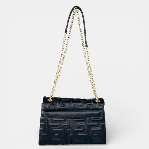 Ari Gorgio Γυναικεία τσάντα ώμου Μαύρη με αλυσίδα AG2301-03 AG2313-01