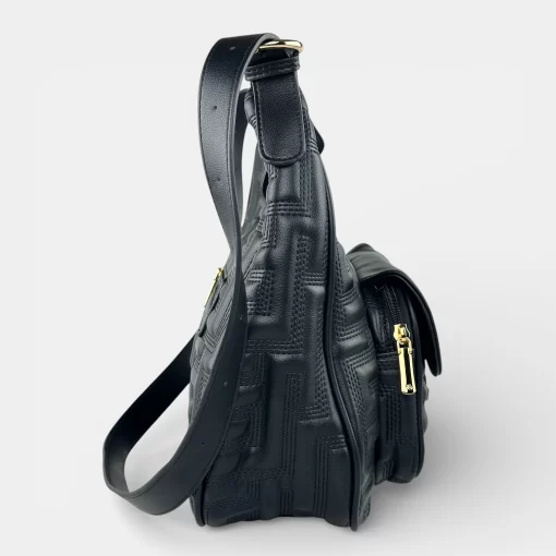 Ari Gorgio Γυναικεία τσάντα ώμου και χιαστί Μαύρη AG2502-03