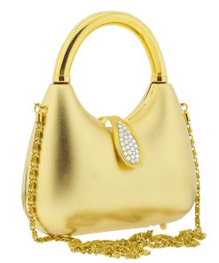 Βραδινό τσαντάκι clutch Sheilan MB055-Χρυσό