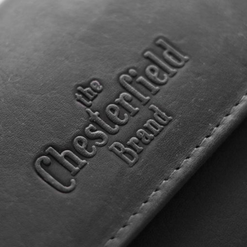 Δερμάτινο Πορτοφόλι Chesterfield Μαύρο C08.017200