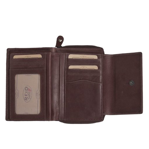 Δερμάτινο Πορτοφόλι Chesterfield Καφέ C08.017201