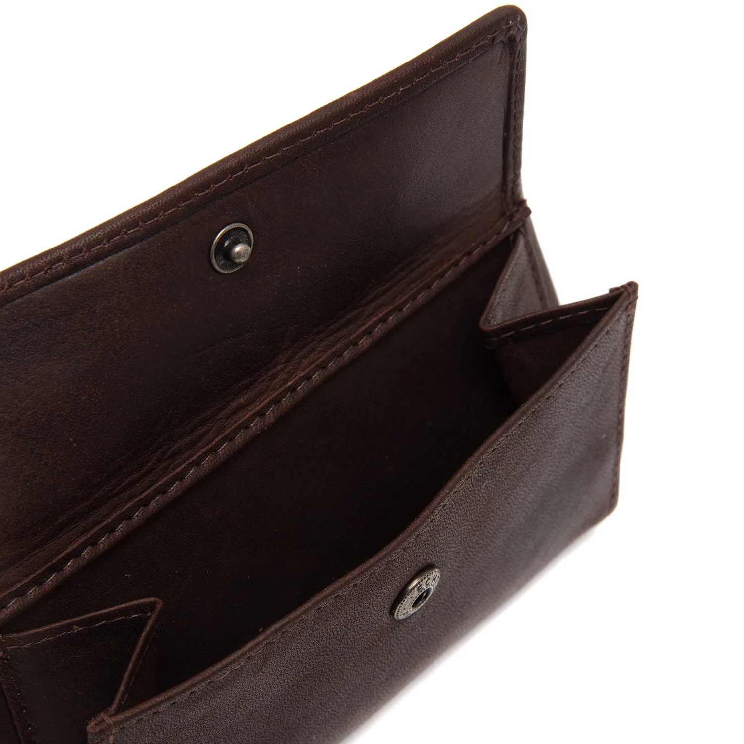 Δερμάτινο πορτοφόλι κλειδοθήκη The Chesterfield Brand σε καφέ χρώμα με φερμουάρ
