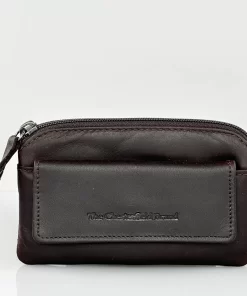 Δερμάτινη Κλειδοθηκη Chesterfield C08.018601 Καφέ