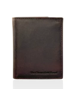Μικρό Ανδρικό Δερμάτινο Πορτοφόλι Chesterfield Καφέ C08.018701